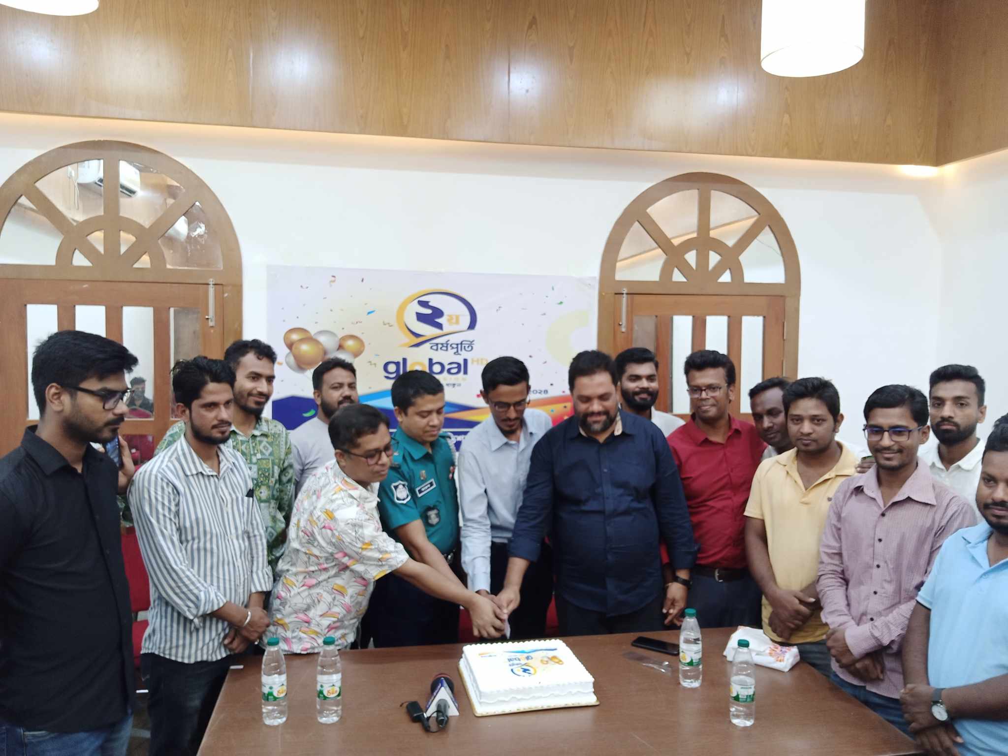 বরিশালে জমকালো আয়োজনের মধ্যে দিয়ে গ্লোবাল টেলিভিশনের প্রতিষ্ঠাবার্ষিকী উদযাপিত