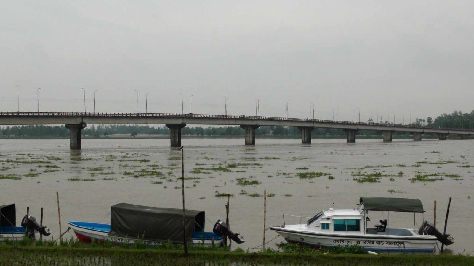 কুড়িগ্রামে নদ নদীর পানি বৃদ্ধি, ধরলা ও ব্রহ্মপুত্রের পানি বিপদসীমার ওপরে।