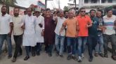 নলছিটিতে স্বেচ্ছাসেবকদল ও ছাত্রদলের বিক্ষোভ মিছিল