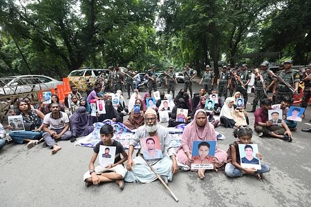 প্রধান উপদেষ্টার কাছে গুমের সঙ্গে জড়িতদের বিচার দাবি পরিবারের