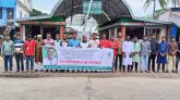 সাংবাদিকের বিরুদ্ধে ষড়যন্ত্রমূলক মামলা, অব্যহতির দাবিতে দুমকিতে মানববন্ধন