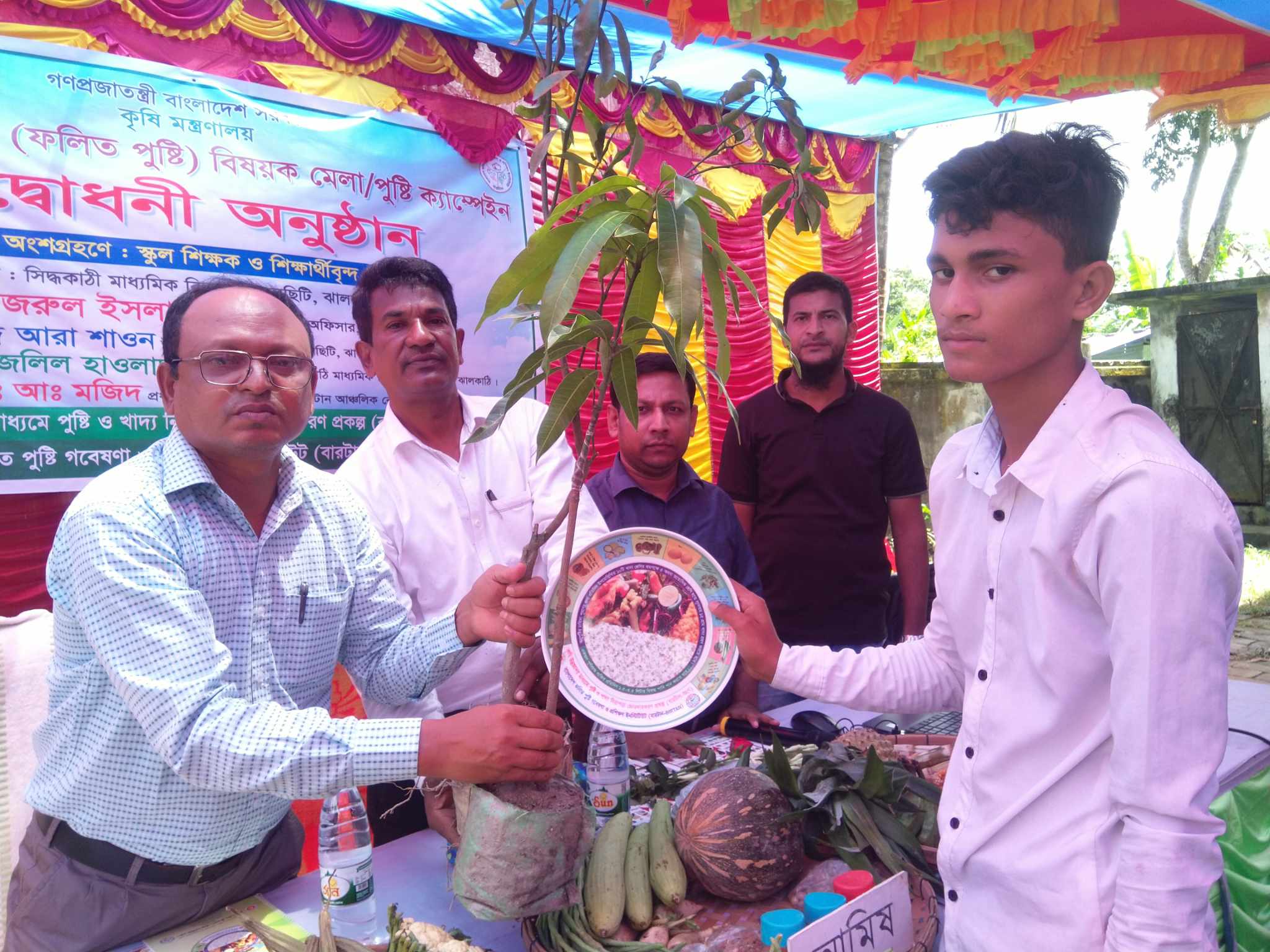 নলছিটিতে খাদ্য ভিত্তিক পুষ্টি বিষক মেলা ও ক্যাম্পেইন অনুষ্ঠিত