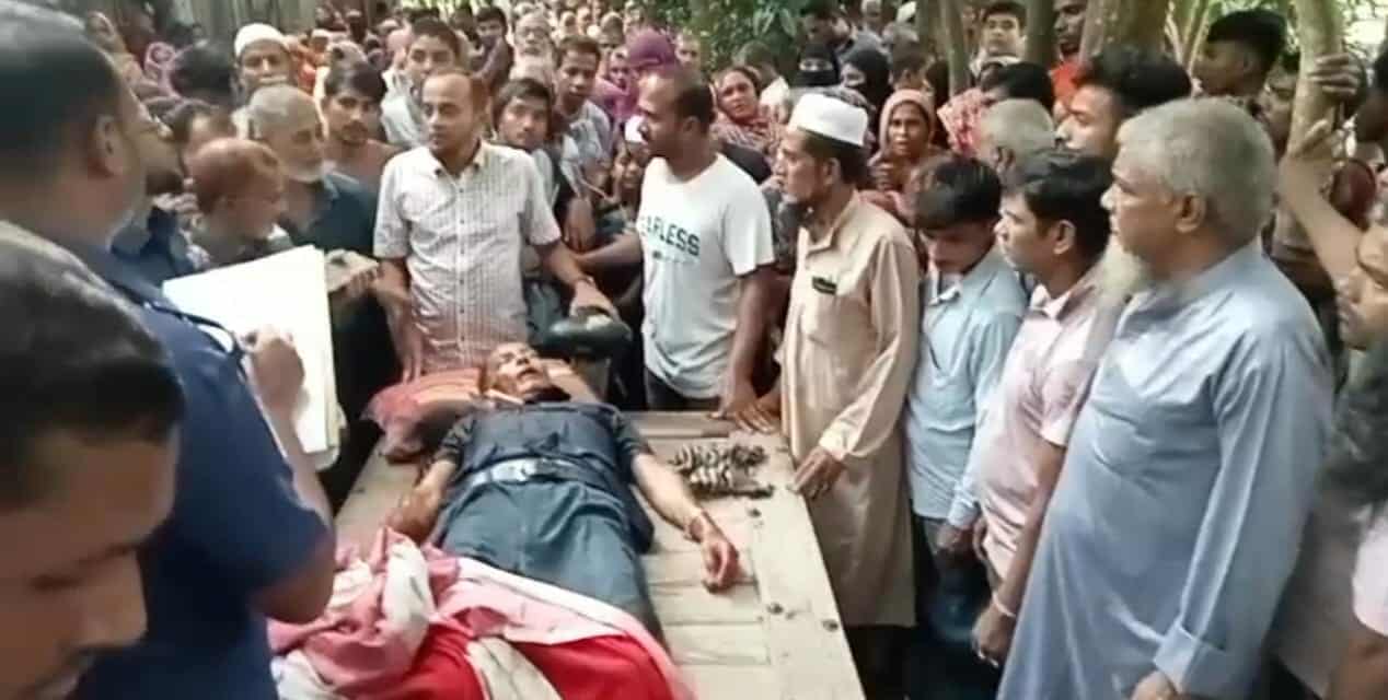 উজিরপুরে ছেলের হাতে পিতা খুন,জনগনের সহযোগিতায় পুলিশের হাতে গ্রেপ্তার খুনি।