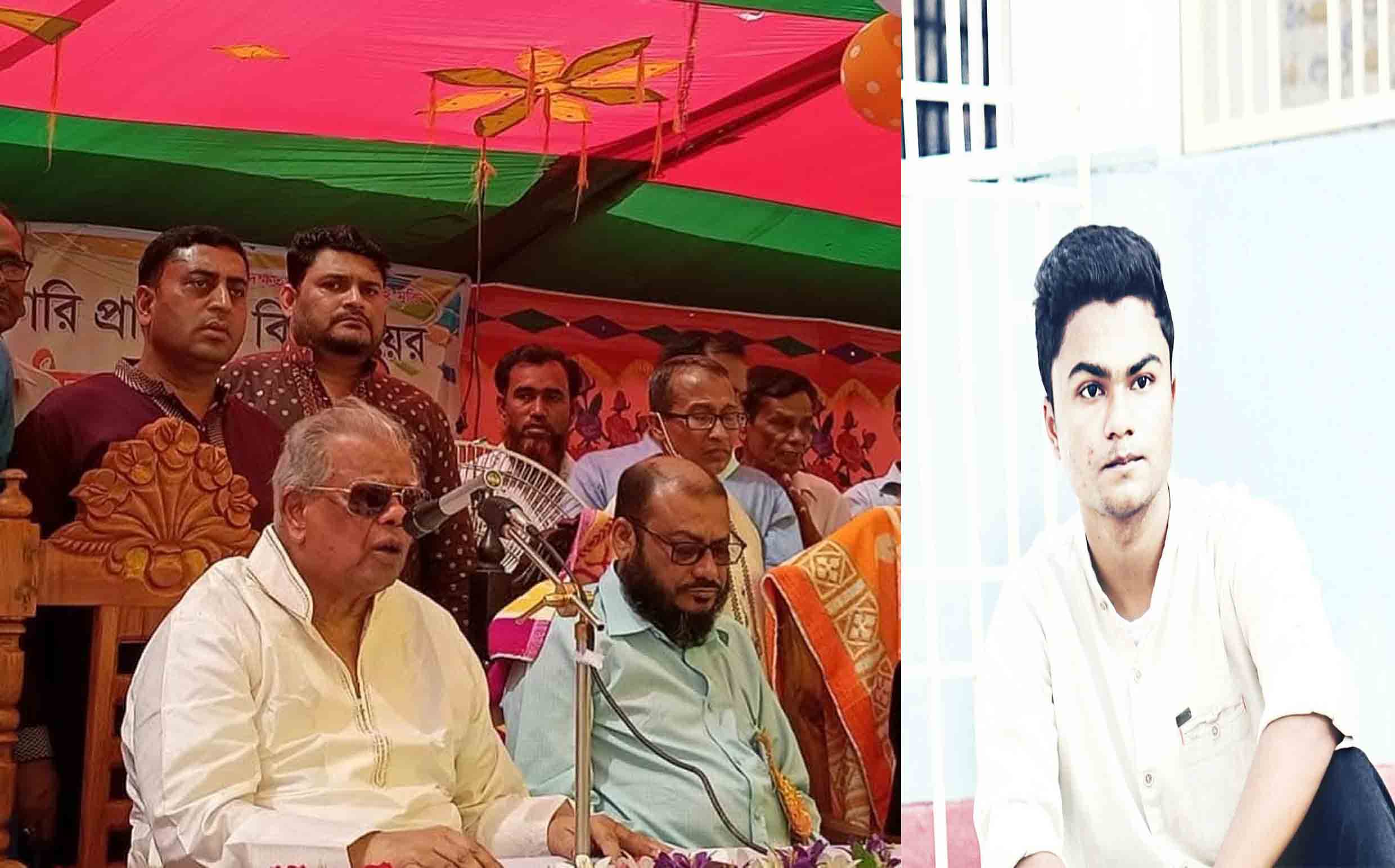 মুক্তিযোদ্ধাদের সম্মানে নলছিটিতে ছাত্রলীগ নেতা রুশাদের নেতেৃত্বে র‍্যালি