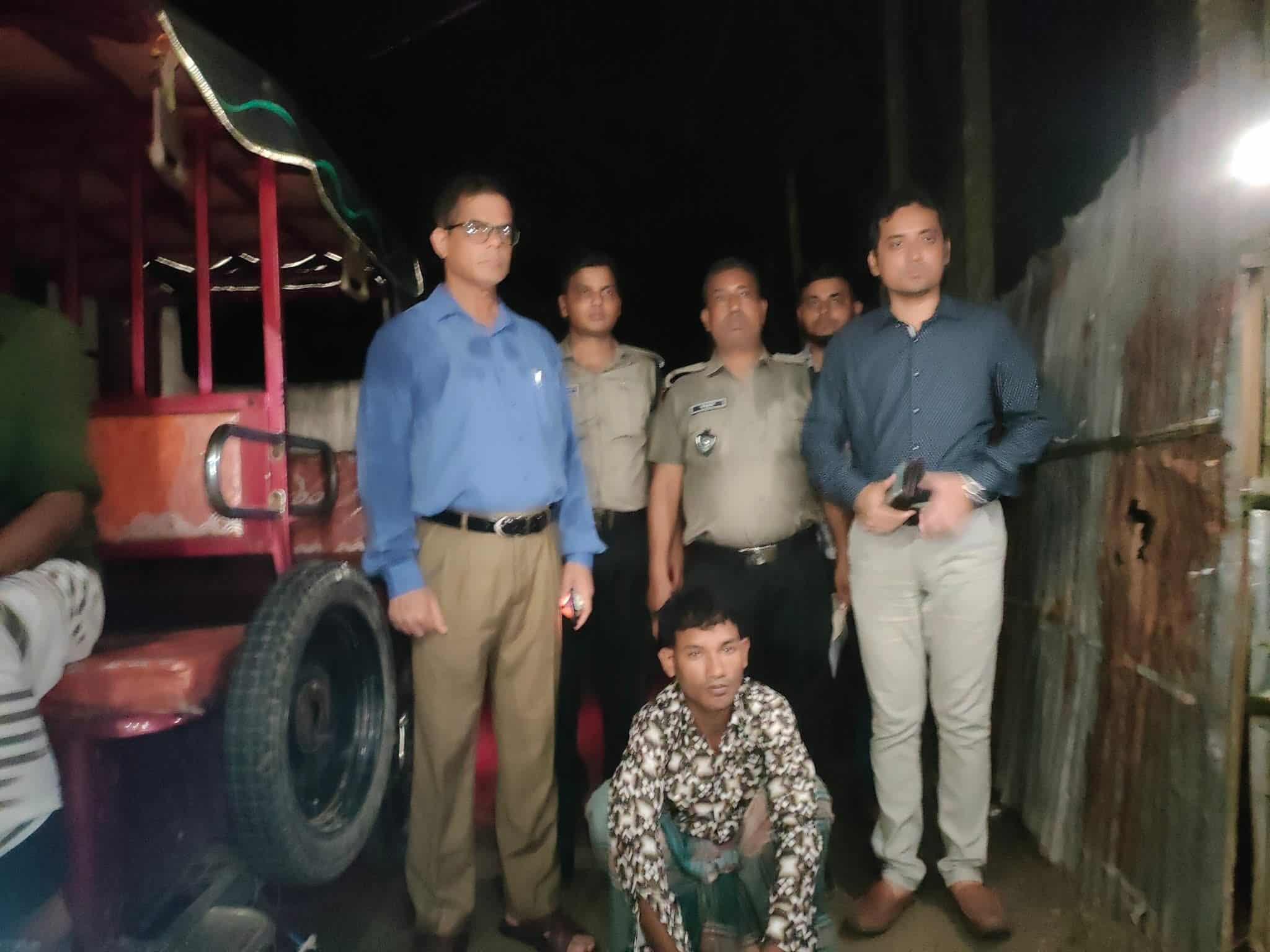 তারাগঞ্জে মাদক বিক্রি ও সেবনের দায়ে যুবকের কারাদন্ড ও জরিমান 