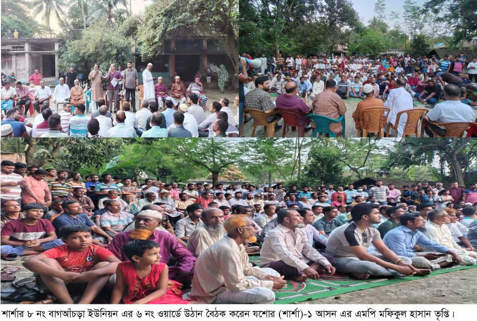 তারেক রহমানের ৩১ দফা বাস্তবায়ন করে নারীদের অধিকার সুনিশ্চিত করতে হবে শার্শার উঠান বৈঠাকে -তৃপ্তি