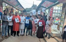 বরিশাল ২ আসনের গণতন্ত্র মঞ্চের প্রার্থী নিক্সন এর গণসংযোগ।