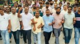 নিষিদ্ধ আওয়ামী লীগের নাশকতামূলক অপতৎপরতার বিরুদ্ধে শার্শায় স্বেচ্ছাসেবক দলের প্রতিবাদী গণমিছিল